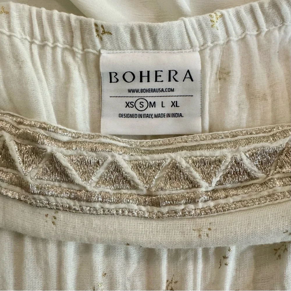 Bohera Judith Anne Color Block Babydoll Dress, Boho Flowy Fit, Size Small - Picture 8 of 11